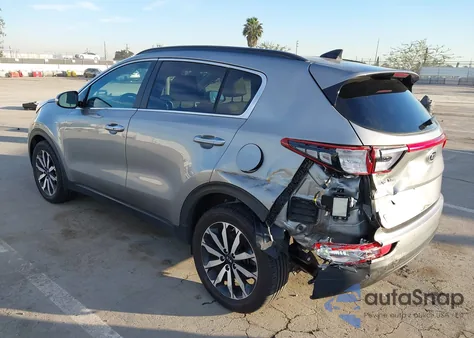 2019 Kia Sportage Ex из США, поврежденный, VIN KNDPNCACXK7575713